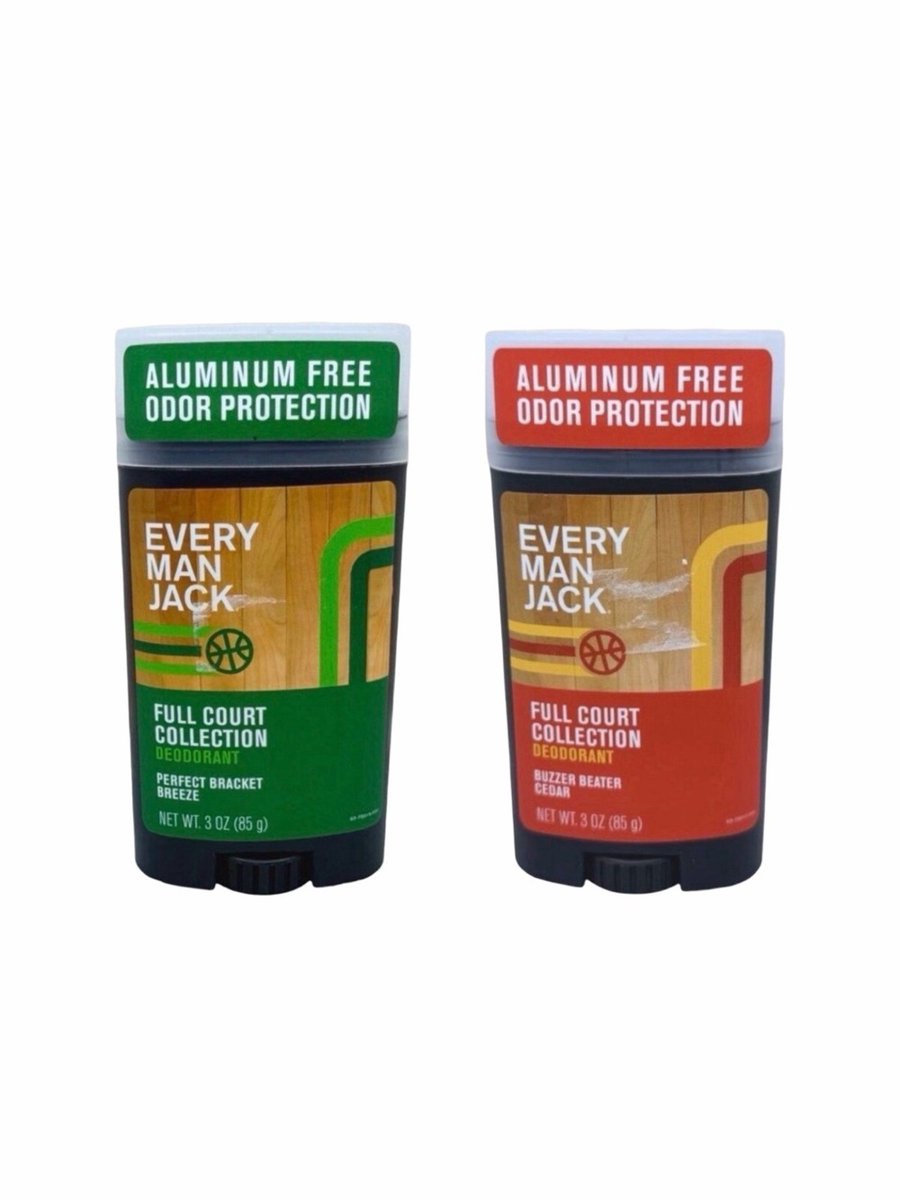 Every Man Jack Full Court Collection Deodorant Duo - 3 oz / 85g x 2